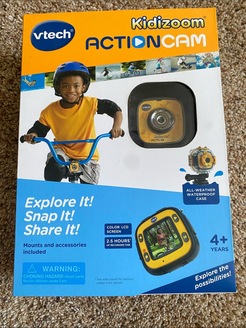 Kidizoom Action Cam - Yellow/Black Kids Action Camera